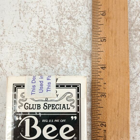 VTG Bee No. 92 Club Special Playing Cards Rio Las Vegas Standard Deck USA Made - Picture 7 of 7